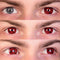 PRIMAL CONTACT LENSES Costume Accessories PRIMAL® Sharingan - Red Cosplay Coloured Contact Lenses, 3 Month Usage 628153229842