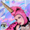 PRIMAL CONTACT LENSES Costume Accessories PRIMAL® Unicorn - Rainbow Coloured Contact Lenses, 3 month usage 628153229750