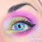 PRIMAL CONTACT LENSES Costume Accessories PRIMAL® Unicorn - Rainbow Coloured Contact Lenses, 3 month usage 628153229750