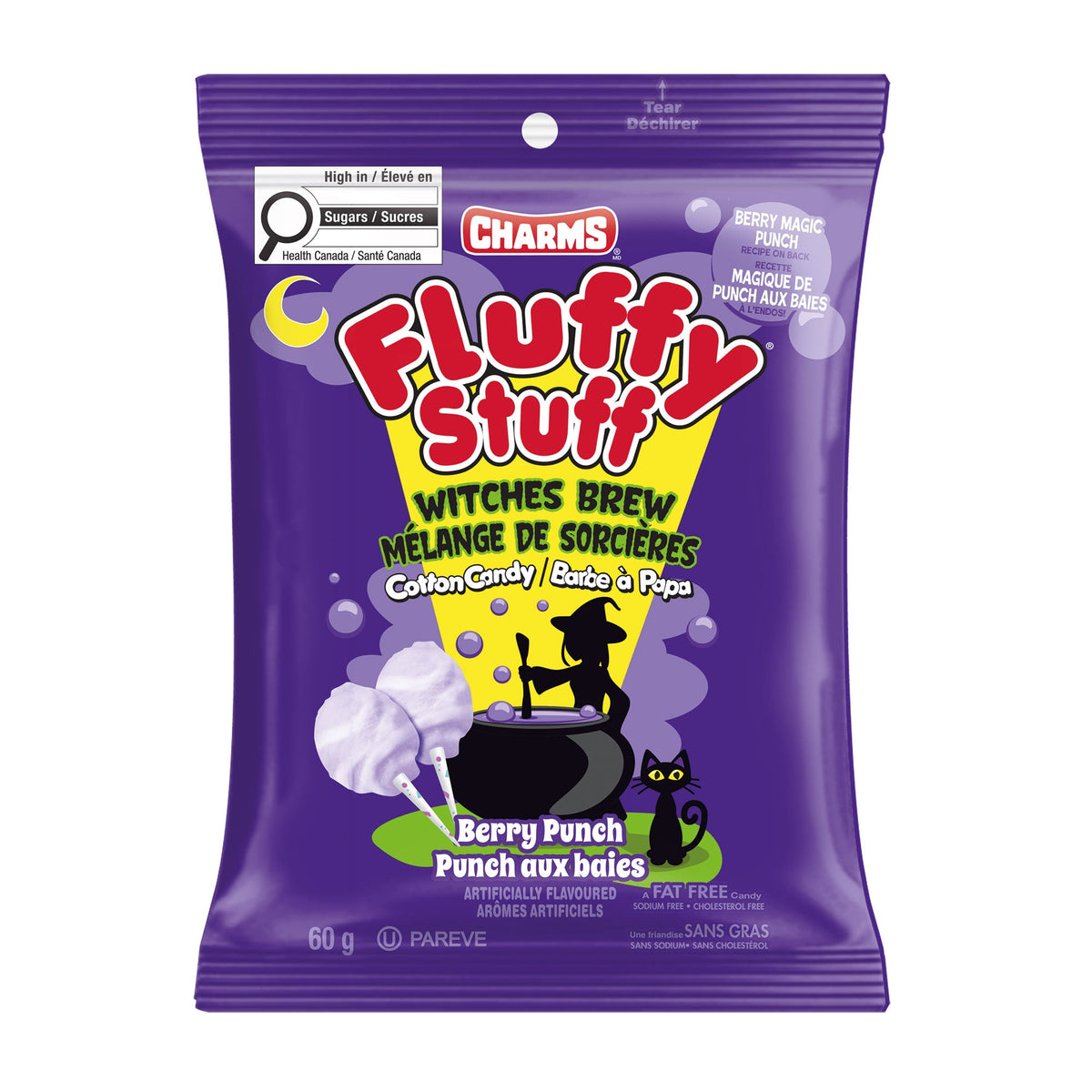 REGAL CONFECTION INC. Impulse Buying Flufy Stuff Witche Mix, 60G, 1 count 62851563387