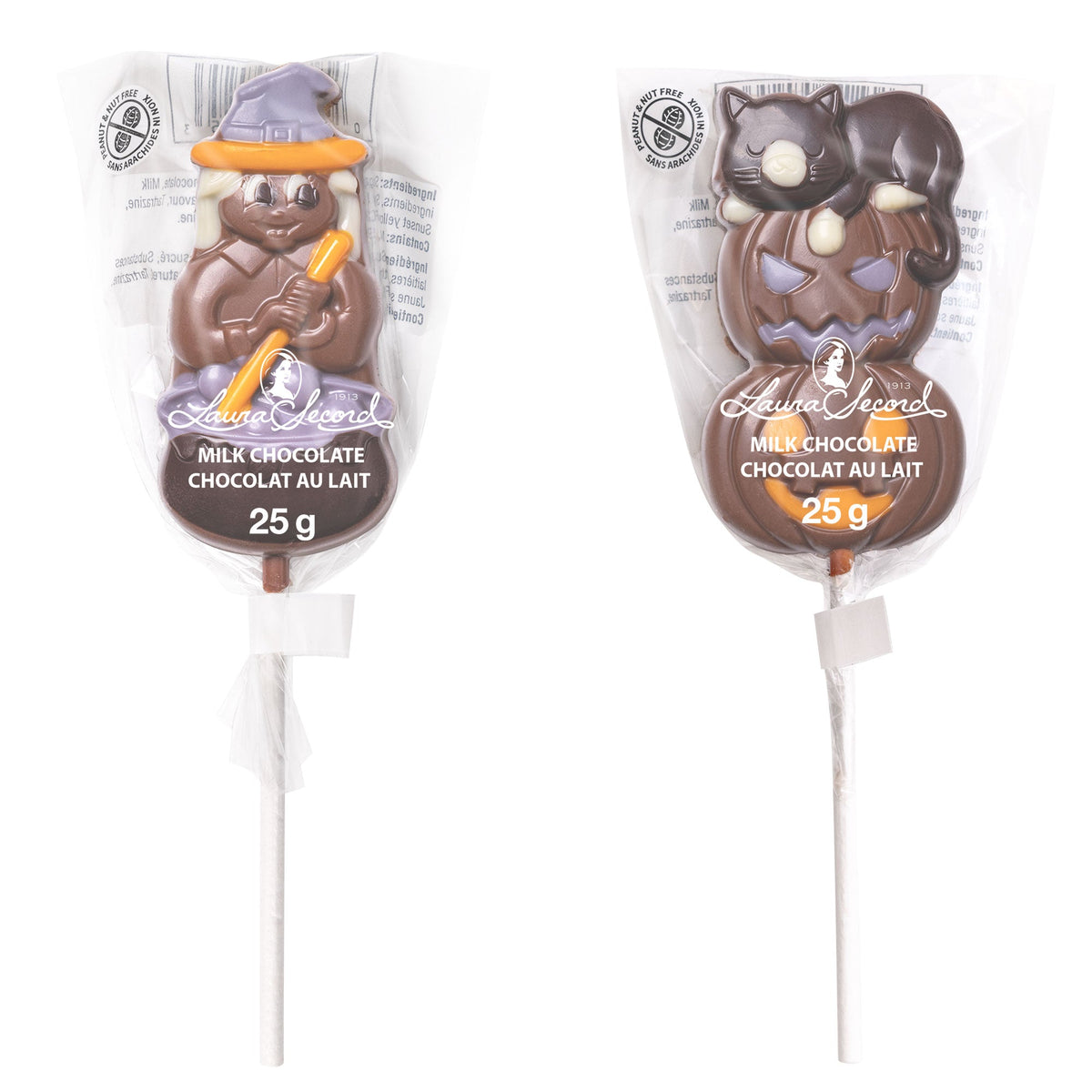 REGAL CONFECTION INC. Impulse Buying Halloween Chocolate Lolipop, 25G, Assorment, 1 count 57835570253