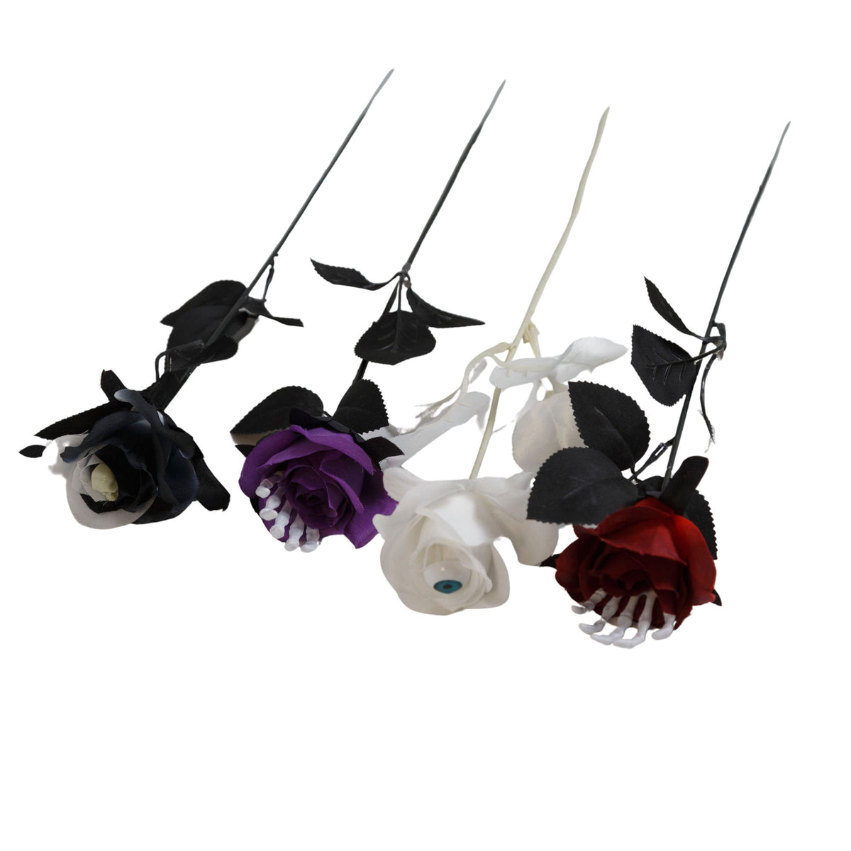 REGEN PRODUCTS CORP. Halloween Rose With Stem, Assortment, 1 Count 721003899988