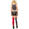 RUBIES II (Ruby Slipper Sales) Costumes Batman Harley Quinn Deluxe Costume for Adults, Red Jacket and Black Shorts