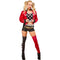 RUBIES II (Ruby Slipper Sales) Costumes Batman Harley Quinn Deluxe Costume for Adults, Red Jacket and Black Shorts