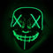 SHENZHEN DASHENG ELECTRONIC TECHNOLOGY CO. Costume Accessories Green LED wire mask 526630915632