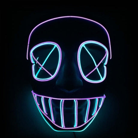 SHENZHEN DASHENG ELECTRONIC TECHNOLOGY CO. Costume Accessories Light-up LED Anonymous mask 520006630904