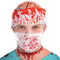 SUIT YOURSELF COSTUME CO. Costume Accessories Bloody Surgeon Mask 809801777056