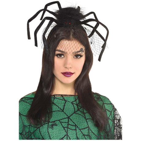 Buy Costume Accessories Deluxe spider headband for adults sold at Party Expert