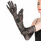 Buy Costume Accessories Lunar Witch Long Sheer Gloves For Adults sold at Party Expert