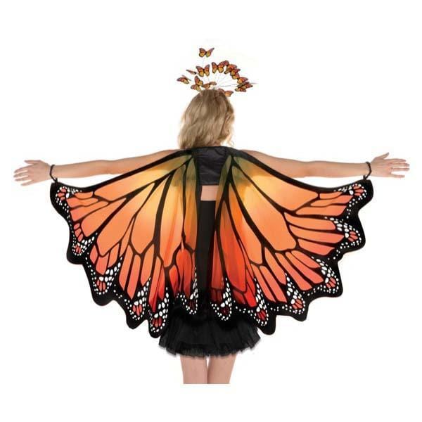 Buy Costume Accessories Orange monarch wings sold at Party Expert