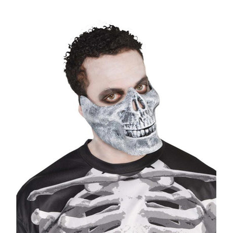 Buy Costume Accessories Skeleton jaw mask sold at Party Expert