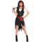 SUIT YOURSELF COSTUME CO. Costumes Rogue Maiden Pirate Costume for Adults, Black and Red Dress