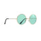 Taizhou Two Circles Trading Co. Ltd. Costume Accessories Green Hippie Round Glasses for Adults 810077658710