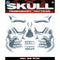 Buy Costume Accessories Skull face temporary tattoo sold at Party Expert