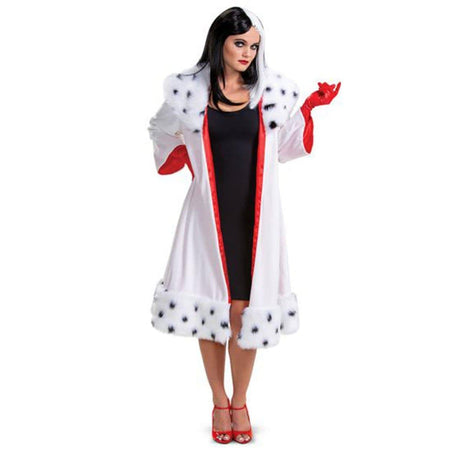 Buy Costume Accessories Cruella Jacket Deluxe for Women, 101 Dalmatians sold at Party Expert