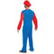 TOY-SPORT Costumes Mario Classic Costume for Adults, Super Mario Bros.