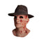 TRICK OR TREAT STUDIOS INC Costume Accessories Nightmare on Elm Street Freddy Krueger Deluxe Mask with Fedora Hat for Adults 811501033561