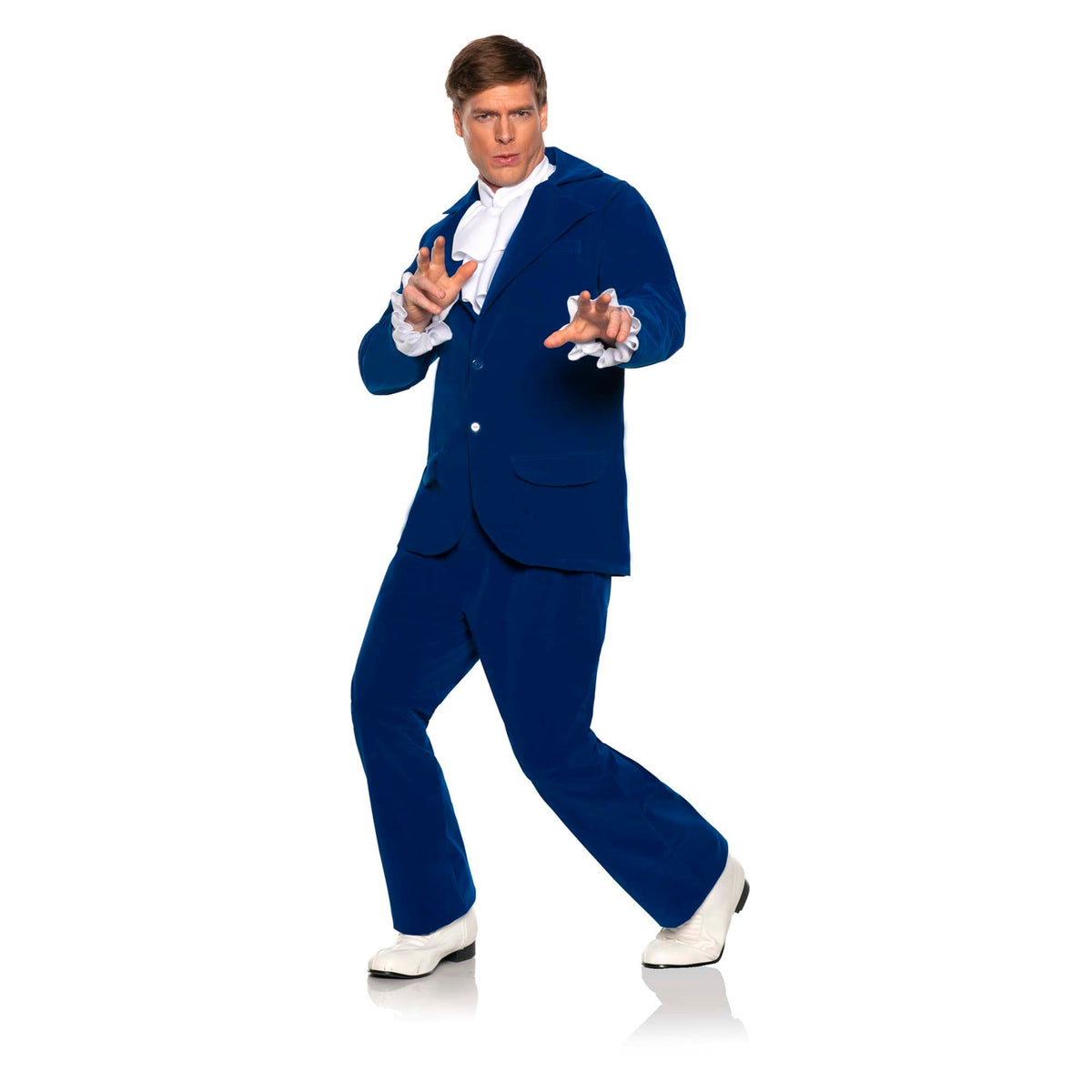 UNDERWRAPS Costumes Groovy Sixties Costume for Adults, Navy Blue Jacket and Pants