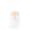 UNIQUE PARTY FAVORS Halloween Ghost Paper Hanging Decorations, 3 Count 011179542406