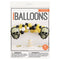UNIQUE PARTY FAVORS Halloween Gold Skull Foil and Latex Balloon Arch Kit, 47 Count 011179542994