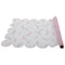 UNIQUE PARTY FAVORS Halloween Groovy Halloween Clear Fabric Table Runner, 1 Count 011179542284