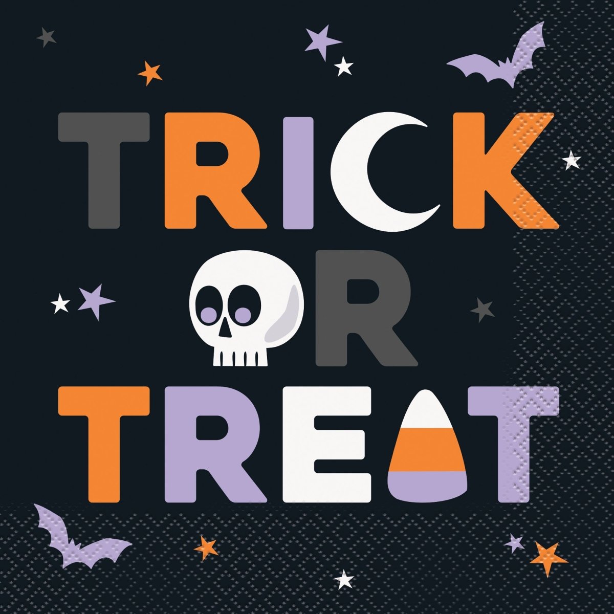 UNIQUE PARTY FAVORS Halloween Halloween Night Large Lunch Napkins, 16 Count 011179543427