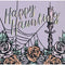 UNIQUE PARTY FAVORS Halloween Iridescent Hauntings Small Beverage Napkins, 16 Count