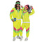 YIWU HUANGQUN CLOTHING CO. LTD Costumes 80s Plus Size Costume for Adults, Yellow Vest and Pants 840482501158