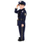 YIWU HUANGQUN CLOTHING CO. LTD Costumes Police Officer Costume for Kids, Blue Shirt and Pants